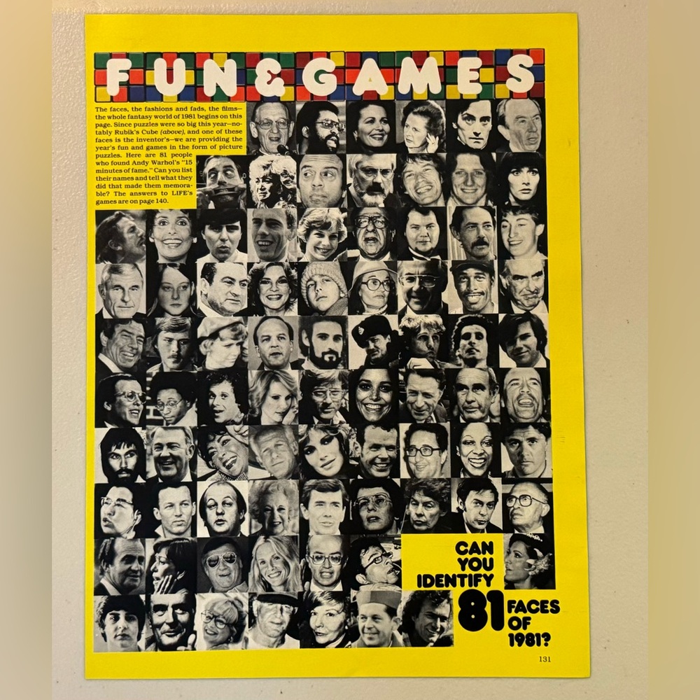 1981 Print (Life Magazine)